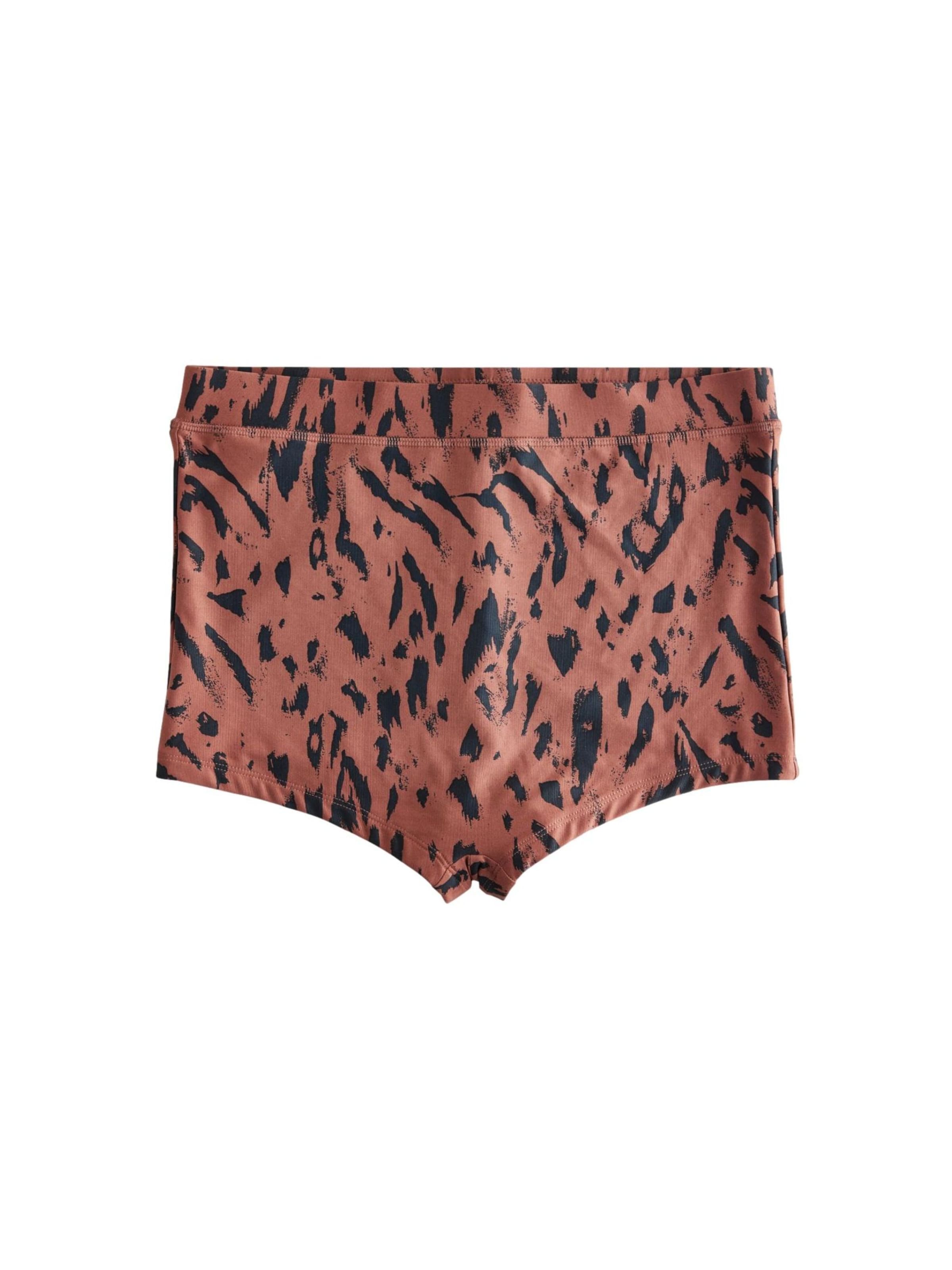 Next Долнище на бански тип бикини в кафяво: отпред