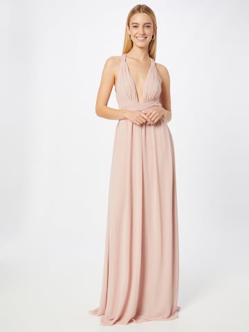 STAR NIGHT Evening Dress in Pink: front