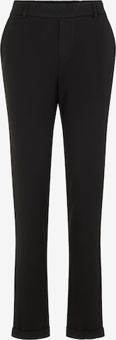 Coupe slim Pantalon 'Maya' Vero Moda Petite en noir : devant