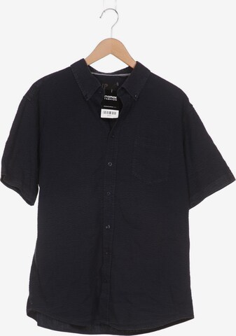 JP1880 Button Up Shirt in XXL in Blue: front