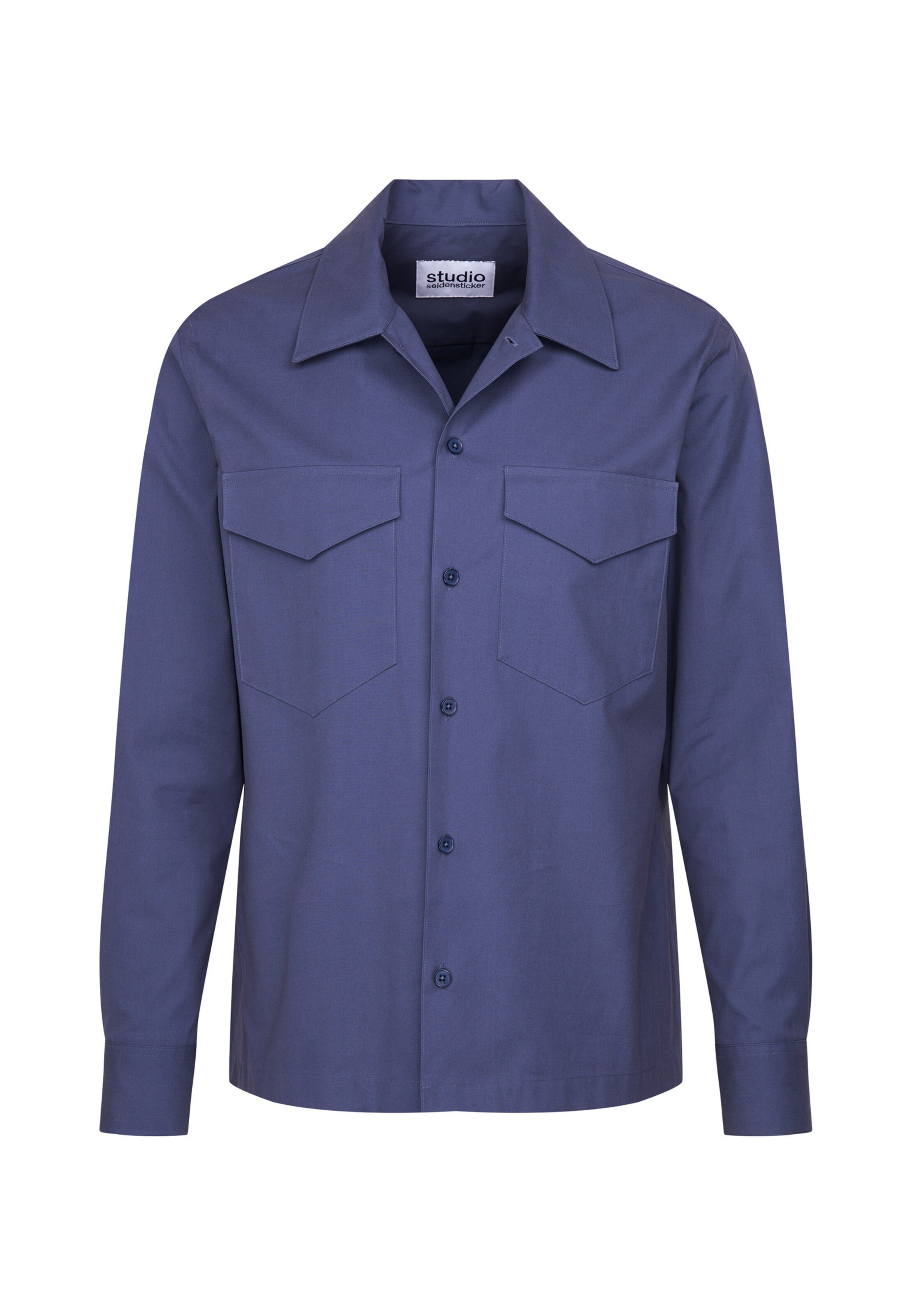 Studio Seidensticker Regular fit Overhemd 'Studio' in Blauw