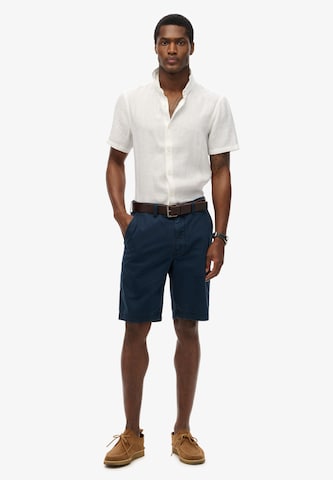 Coupe regular Chemise 'Vacation' Superdry en blanc