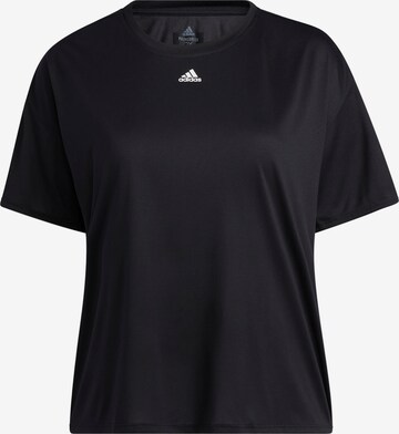 ADIDAS PERFORMANCE Performance Shirt in Black: front