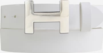 BELTINGER Belt 'Henry' in White: front