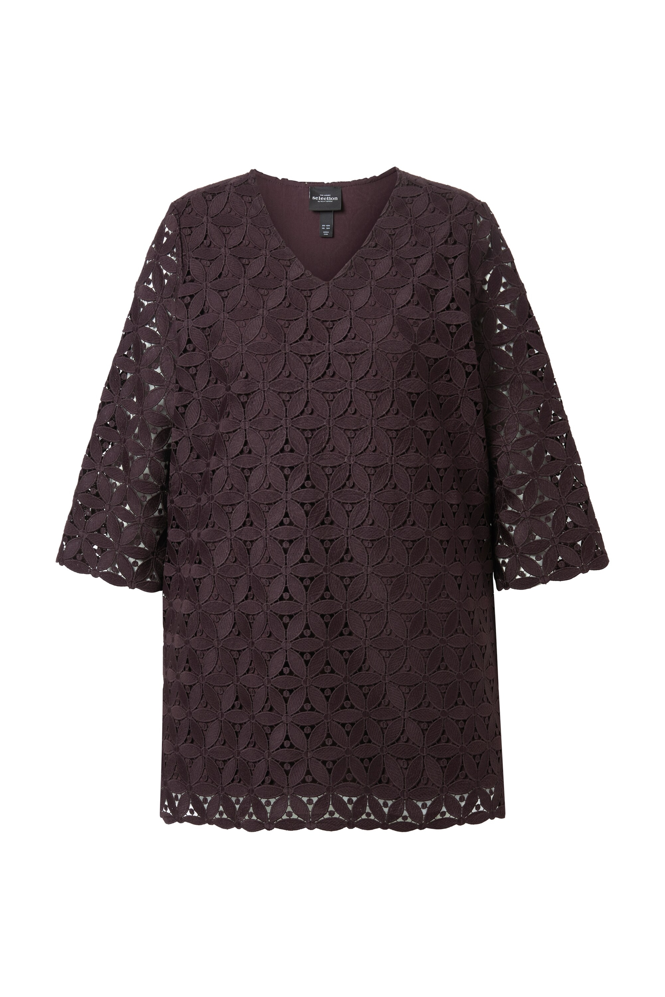 Ulla Popken Tunika in Braun: Vorderseite