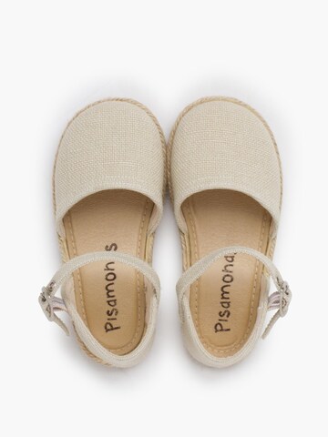 Sandales Pisamonas en beige