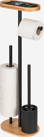 Wenko Toilettenpapierhalter 'Pomarolo' in Braun: Vorderseite