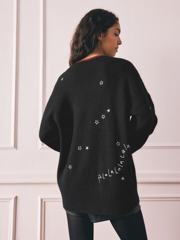 Rockett St GeorgeŠiroki kardigan - crna boja