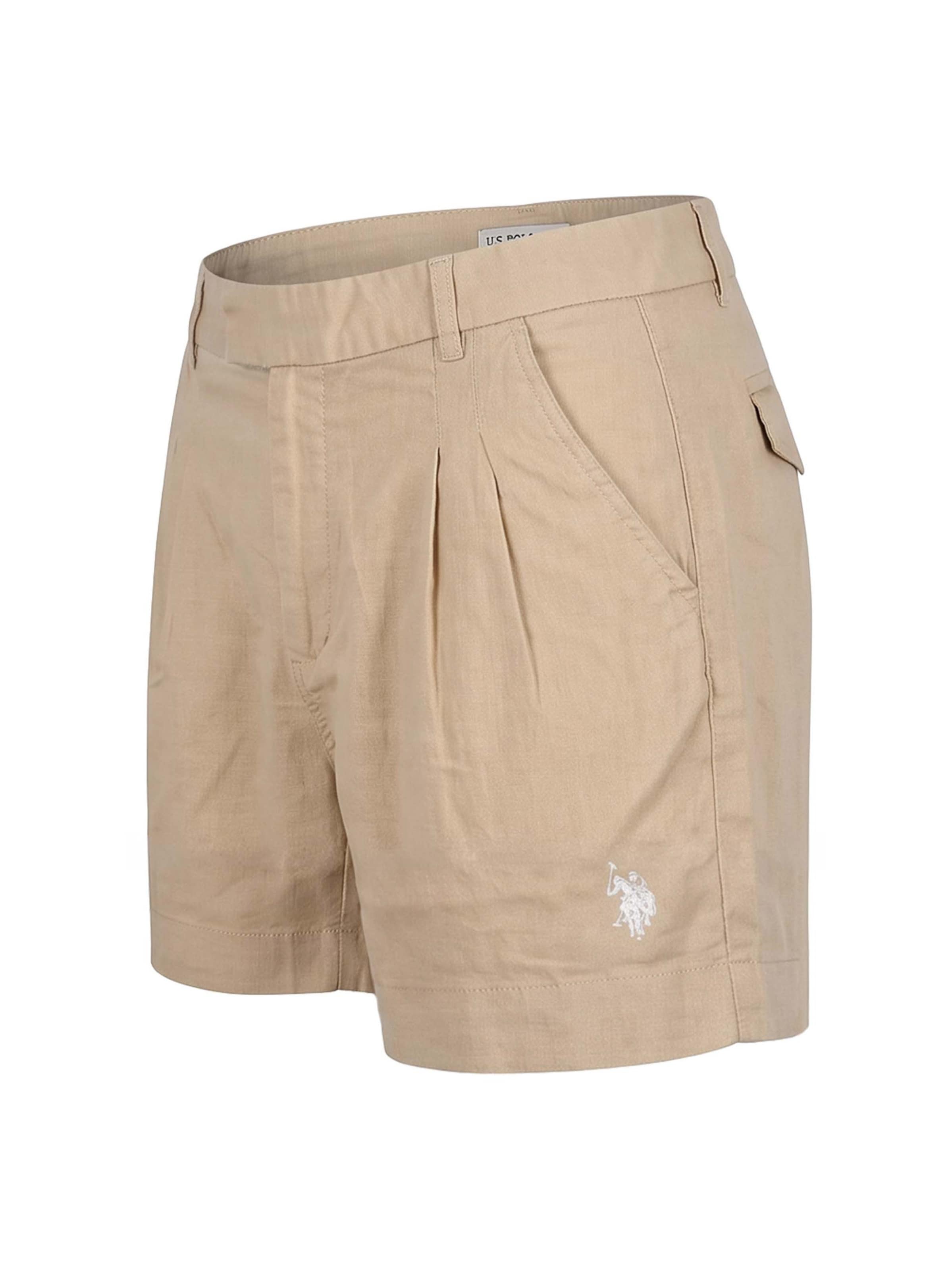 Regular Pantalon à pince U.S. POLO ASSN. en beige