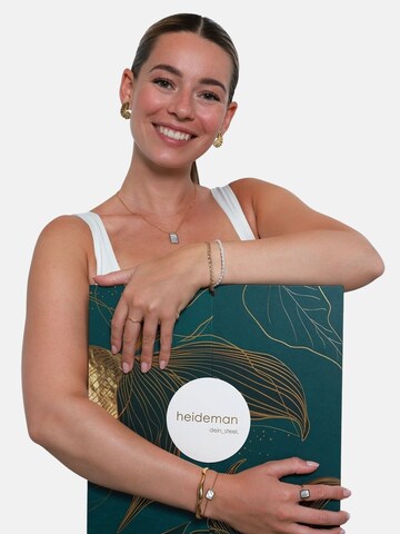 Heideman Adventskalender 'Weihnachtskalender' 2025 in Gold: Vorderseite