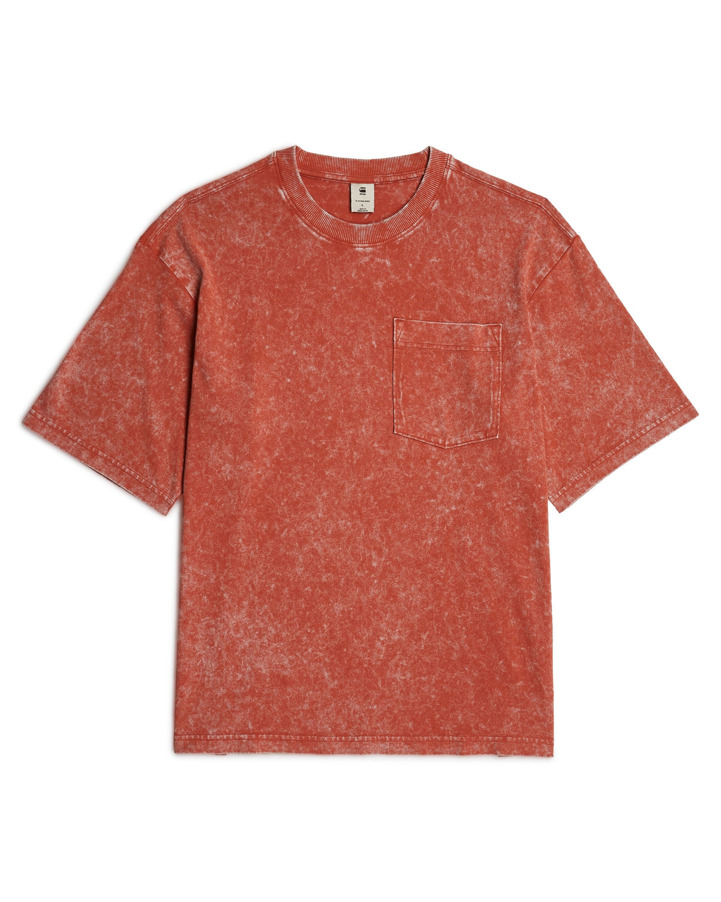 G-STAR Shirt in Rood: voorkant