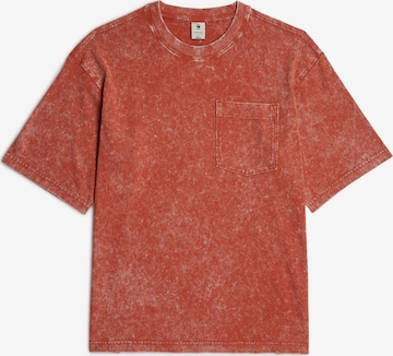 G-STAR T-Shirt in Rot: Vorderseite