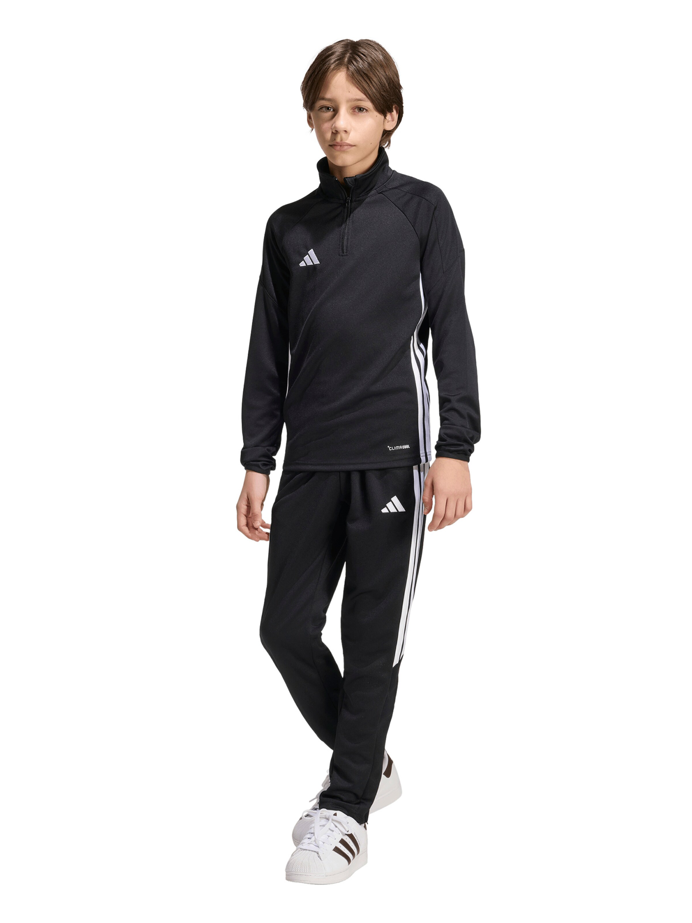 ADIDAS PERFORMANCE Функционална тениска 'Tiro' в черно