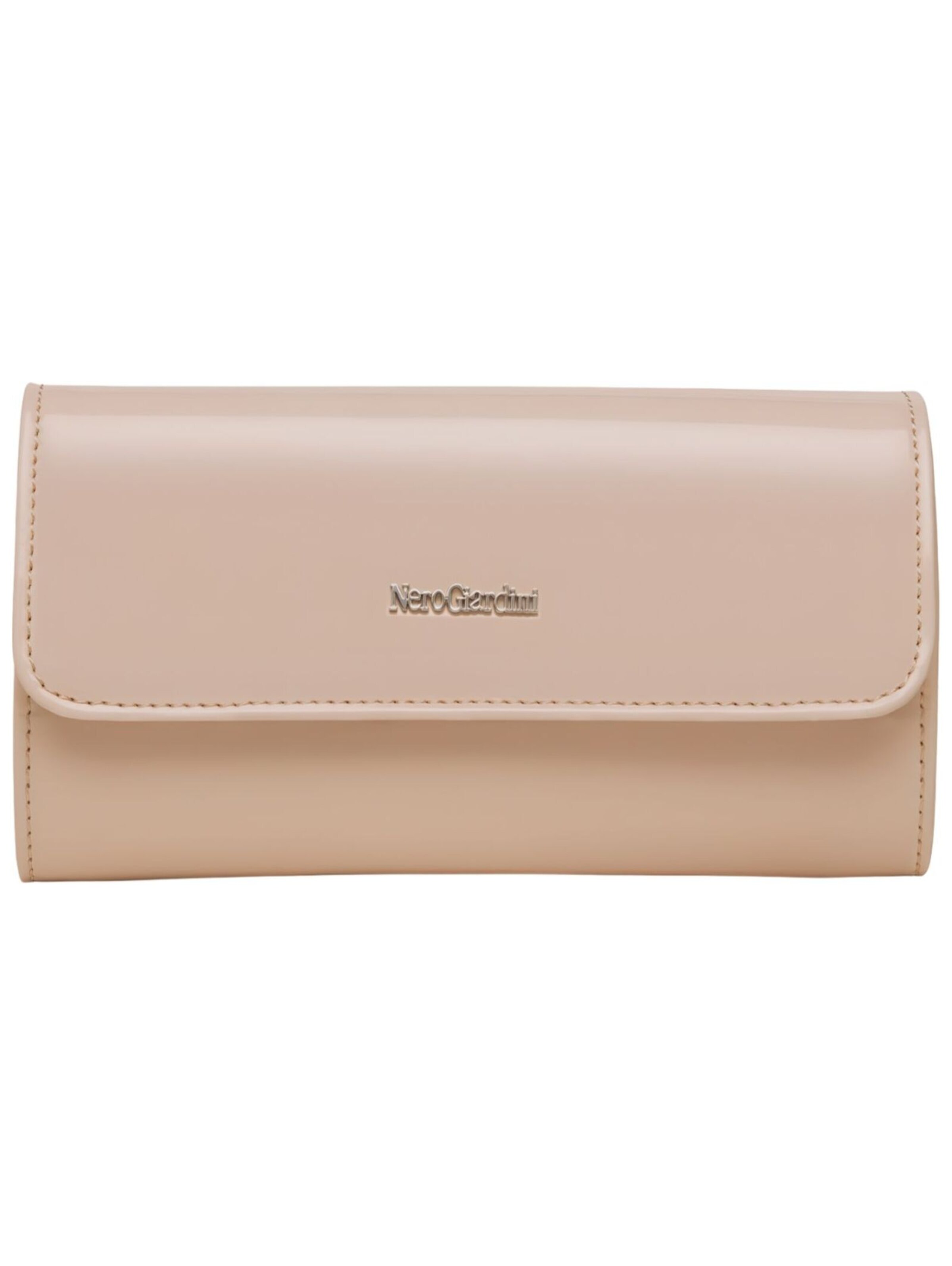 Pochette Nero Giardini en beige : devant
