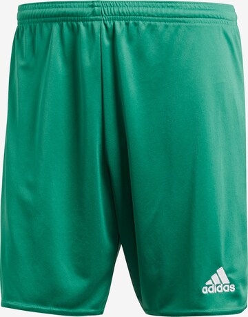 ADIDAS SPORTSWEAR Workout Pants 'Parma 16' in Green: front