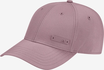 ADIDAS PERFORMANCE Спортна шапка 'Essential' в лилав: отпред