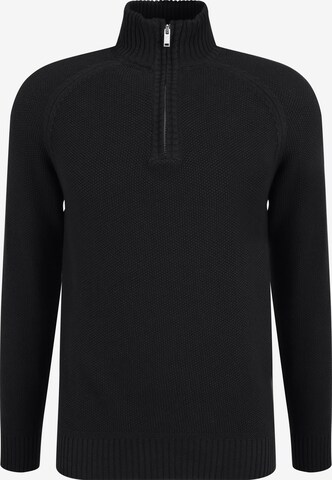 BLEND Sweater 'Thompson' in Black: front