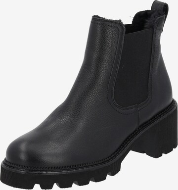 Paul Green Chelsea Boots '8076' in Black: front