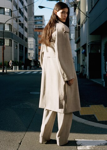 MANGO Between-Seasons Coat in Grey