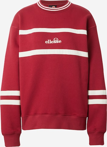 ELLESSE Sweatshirt 'Marchi' i röd: framsida