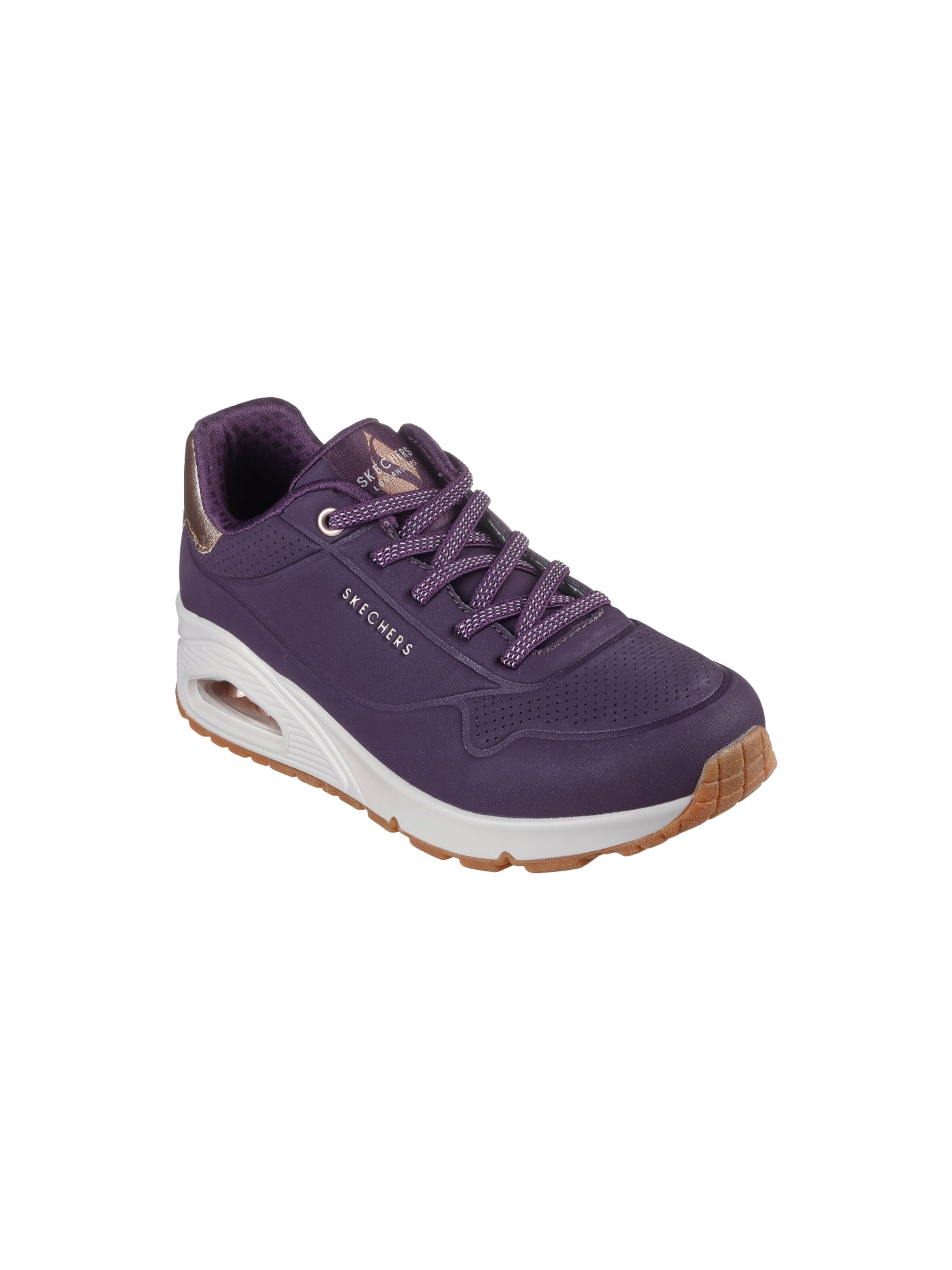 SKECHERS - Calzado deportivo con cordones en lila