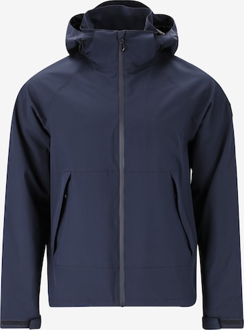 Weather Report Outdoorjas in Blauw: voorkant