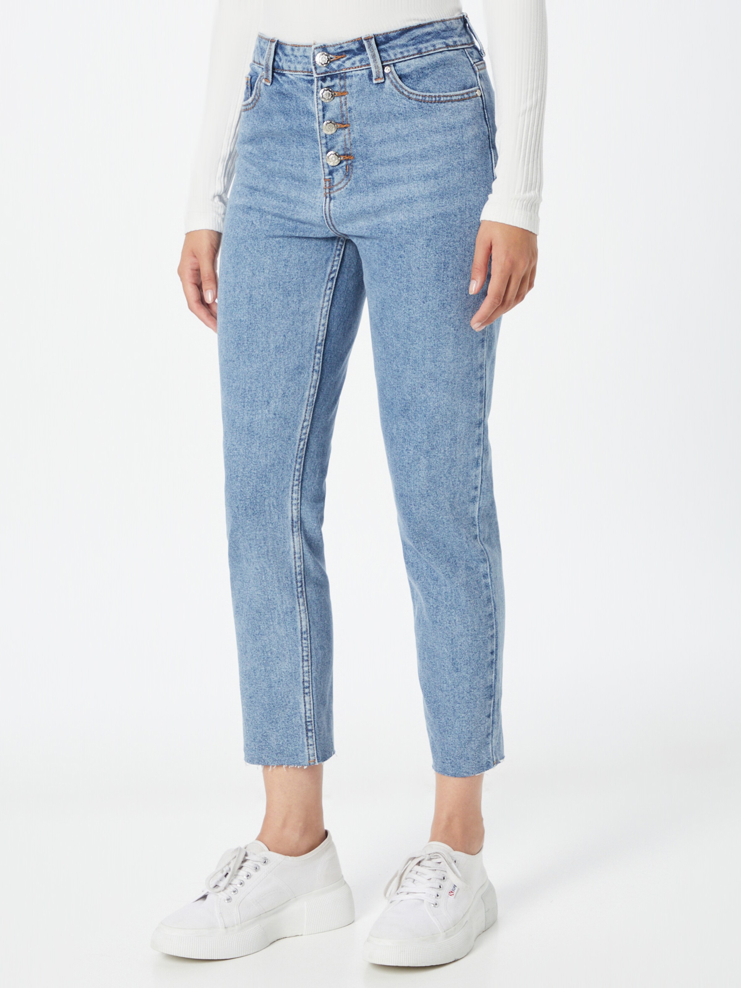 Straight leg jeans voor dames online 