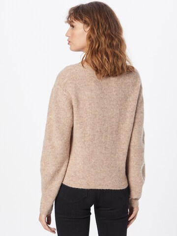 ABOUT YOU Knit cardigan in Beige