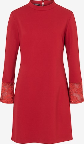 Ana Alcazar Kleid ' Cenea ' in Rot: Vorderseite