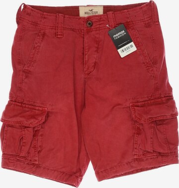 HOLLISTER Shorts in 28 in Red: front
