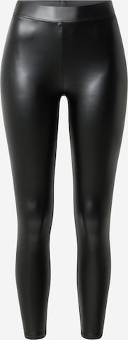 Skinny Leggings de la Tally Weijl pe negru: față