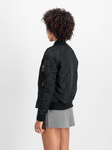 ALPHA INDUSTRIES Übergangsjacke 'MA-1 VF 59' in Schwarz