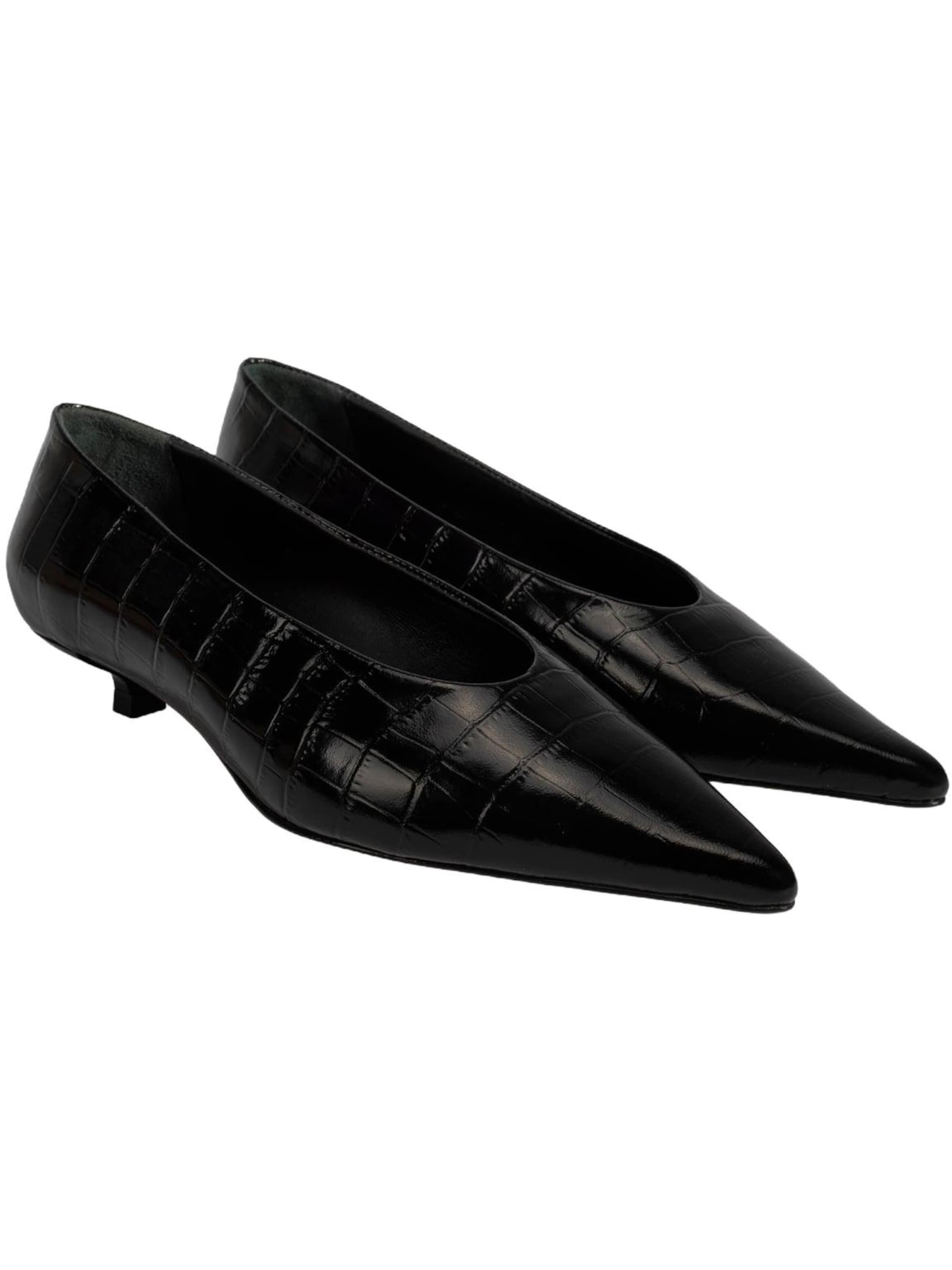 Desa Pumps 'Ballettschuhe' in Black