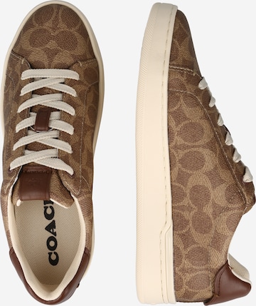 COACH Platform trainers in Brown