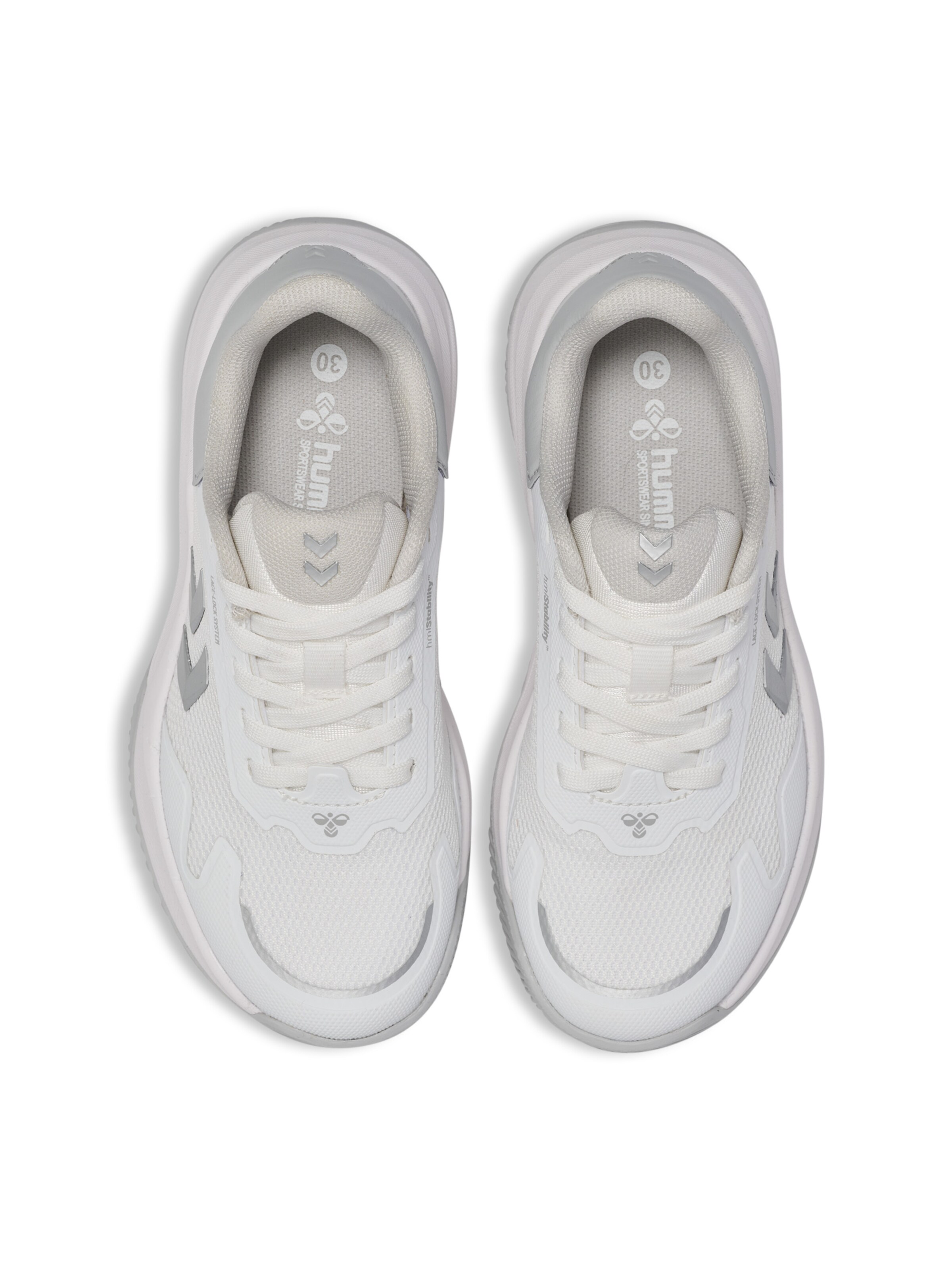 Hummel Athletic Shoes in White