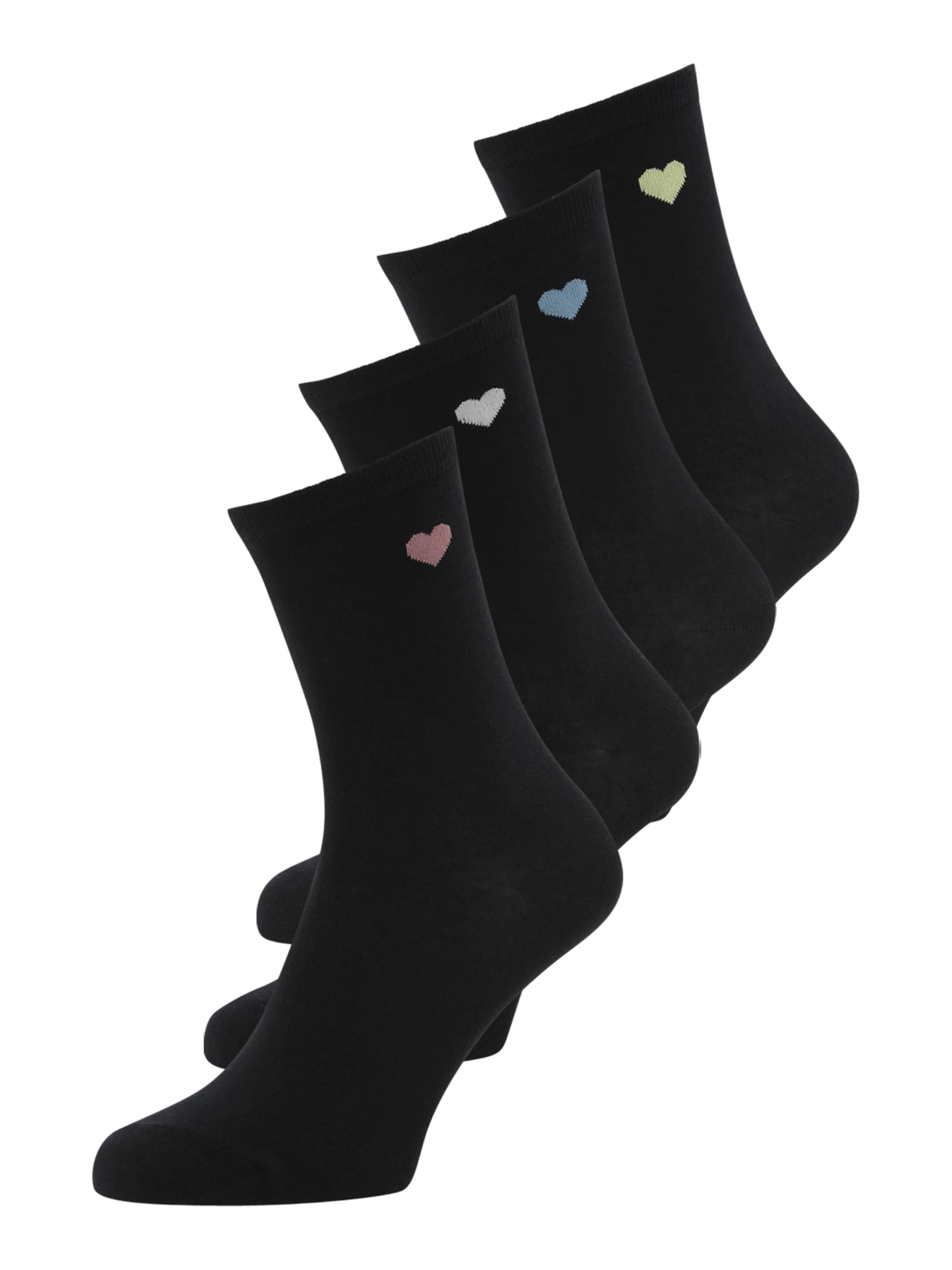 Calzino di Lindex in nero: frontale