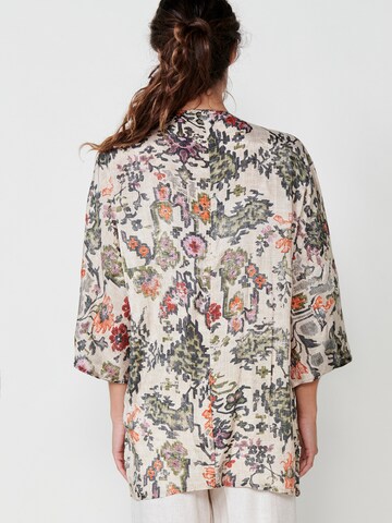Kimono KOROSHI en mélange de couleurs