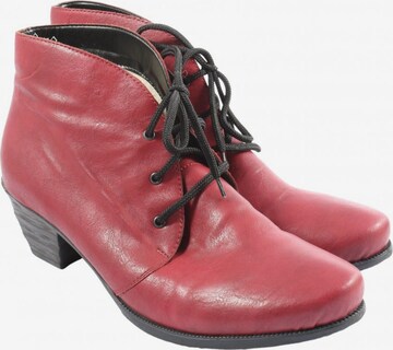 RIEKER Dress Boots in 40 in Red: front