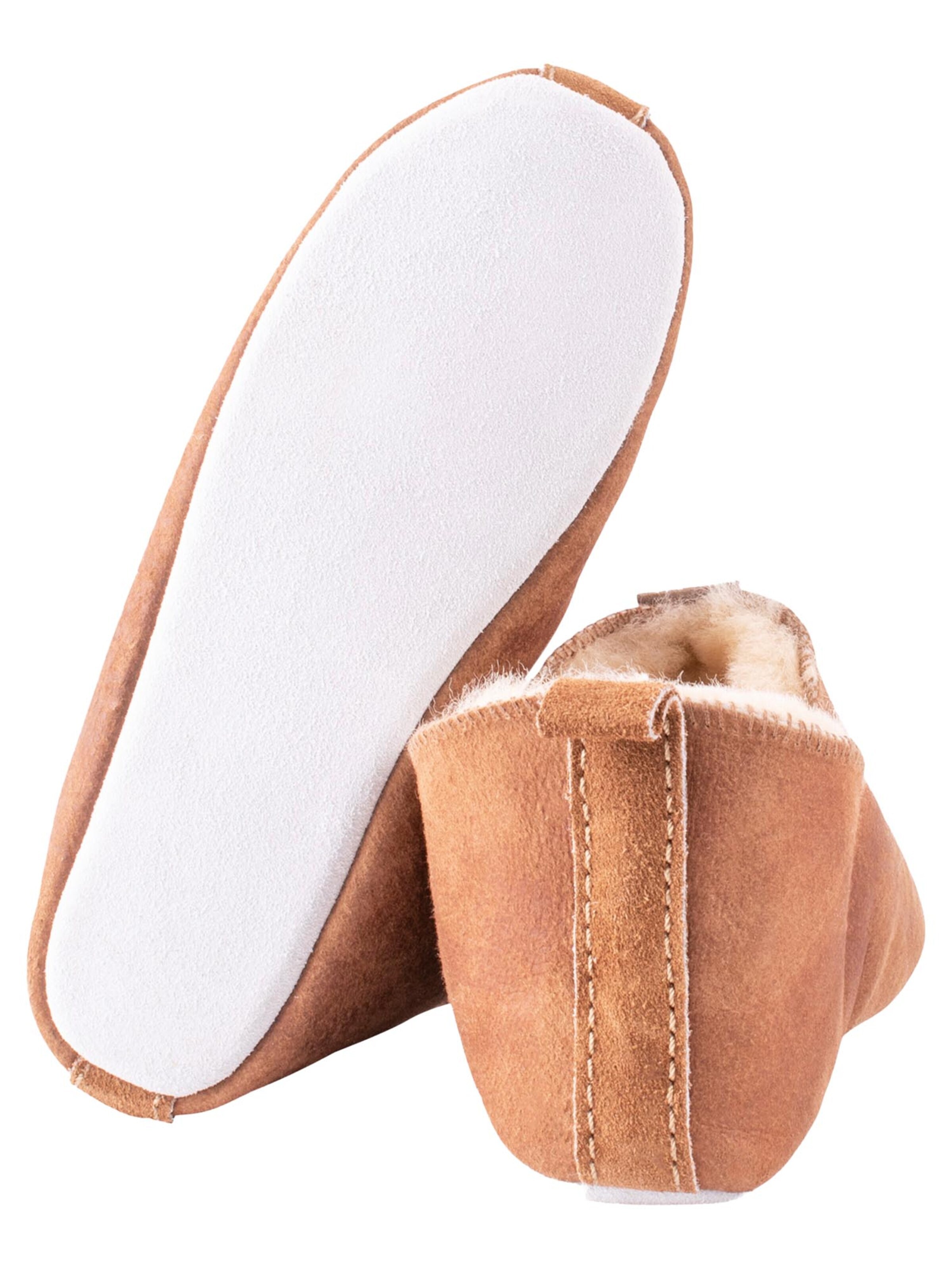 SHEPHERD Pantolette 'Henrik'‌‌‌‌‌‌‌ in Braun