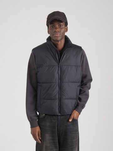 HOLLISTER - Chaleco en negro: frente