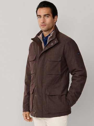 Veste mi-saison 'Bone Lux' Hackett London en marron