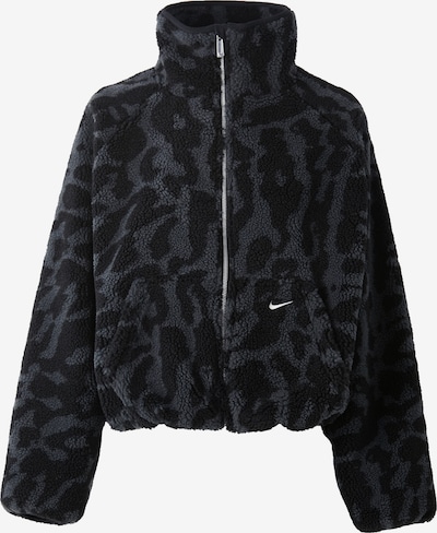 Jachetă  fleece Nike Sportswear pe gri închis / negru, Vizualizare produs