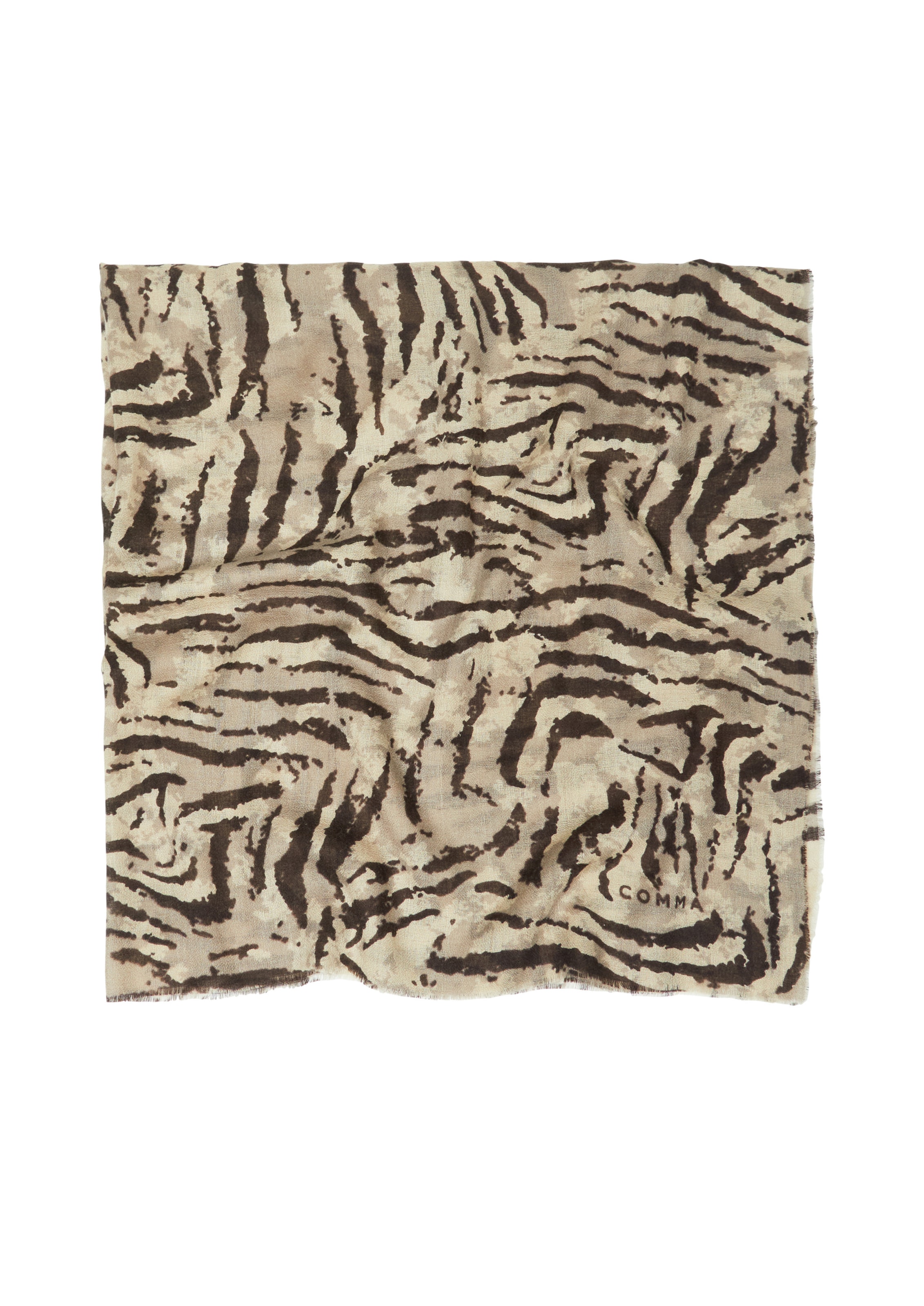 COMMA Wrap in Brown: front