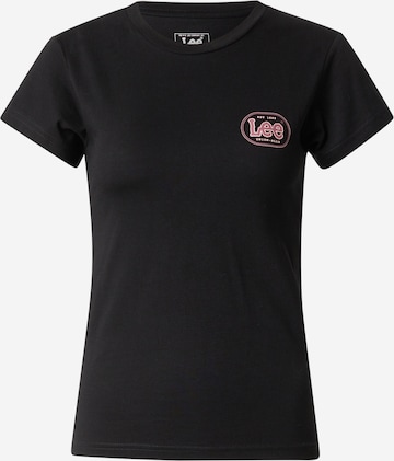 juoda Lee Marškinėliai: priekis
