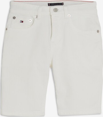 Regular Pantalon TOMMY HILFIGER en blanc : devant