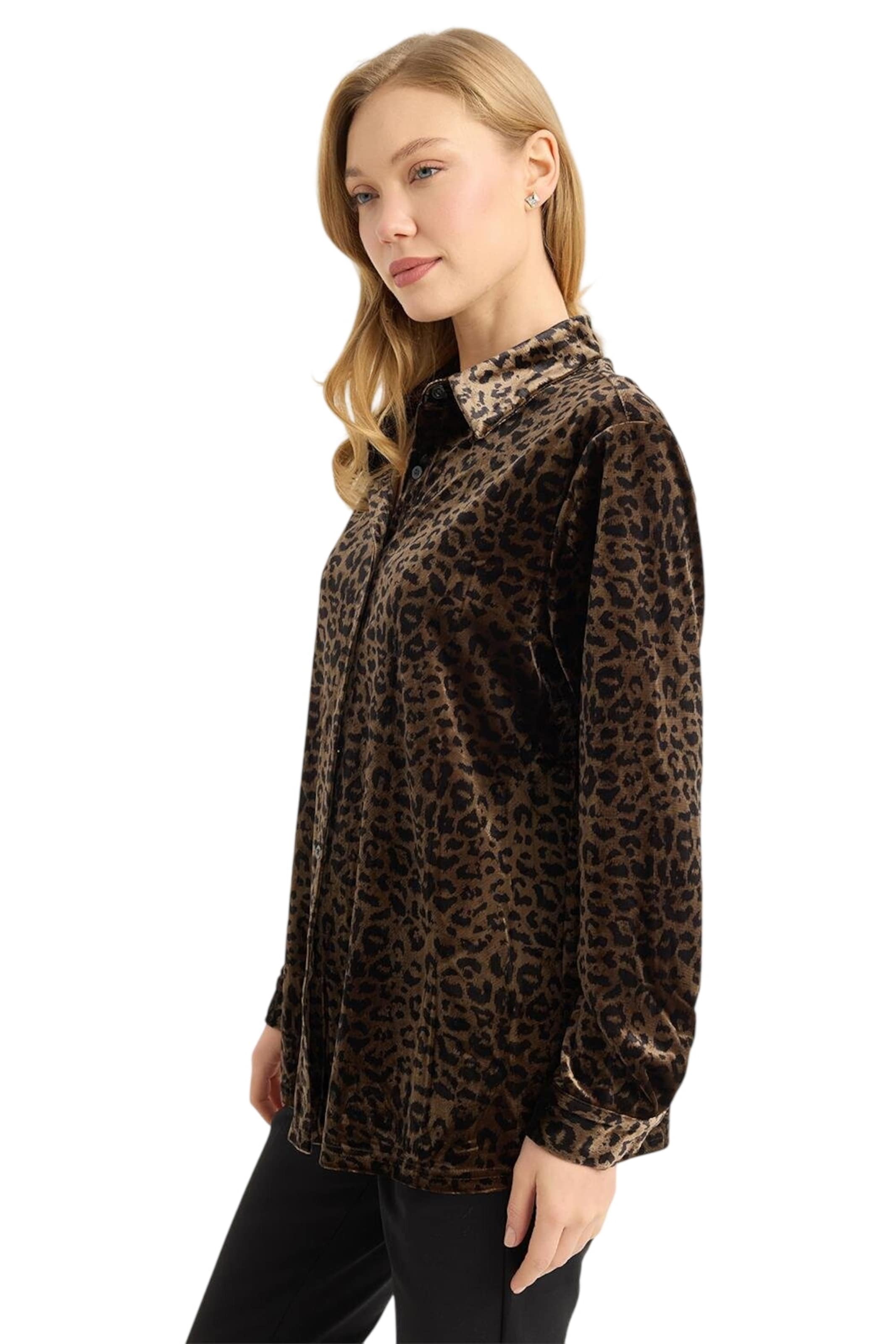 HOME STORE Blouse in Brown