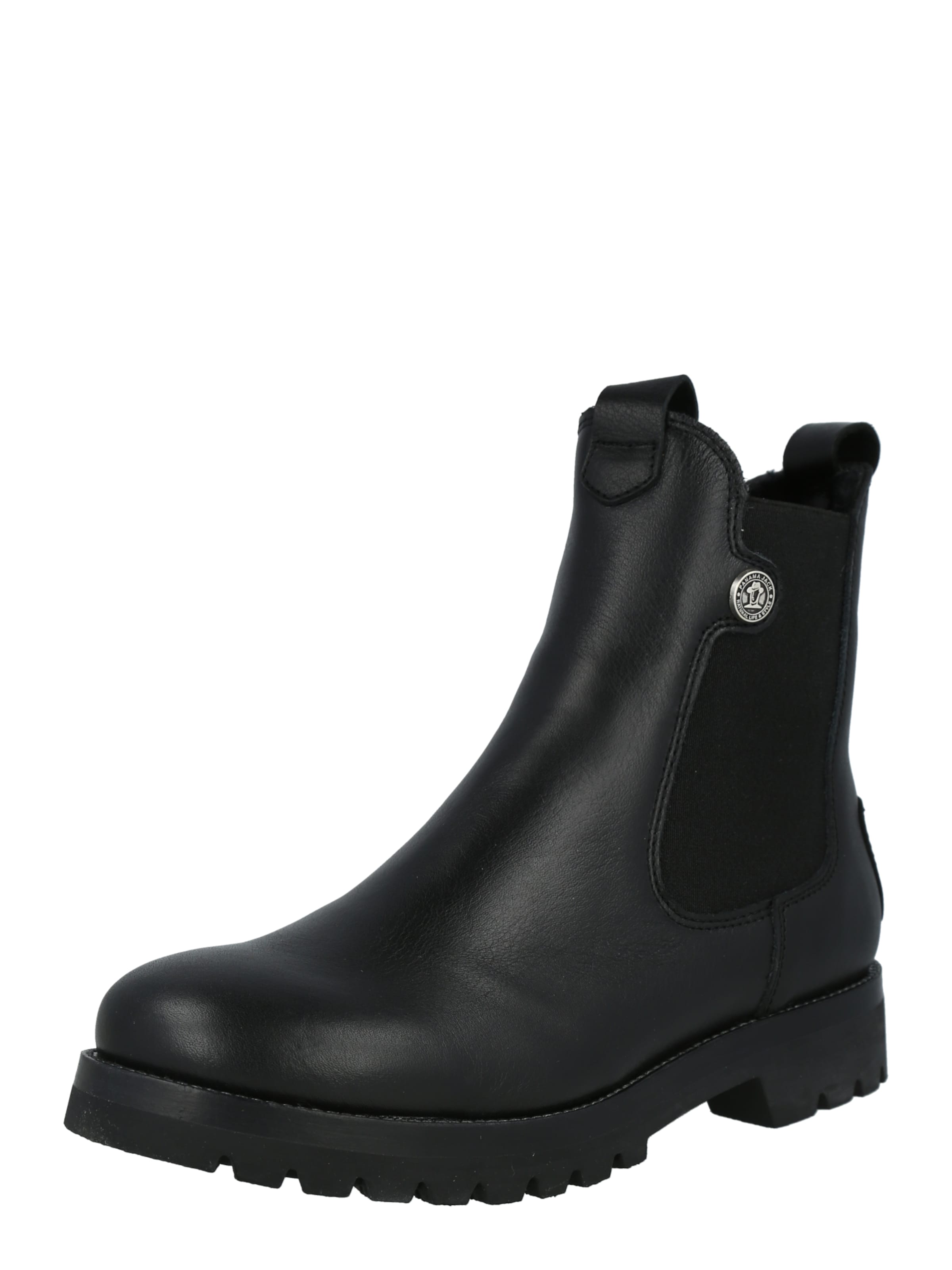 PANAMA JACK - Botas Chelsea 'Francesca' en negro: frente