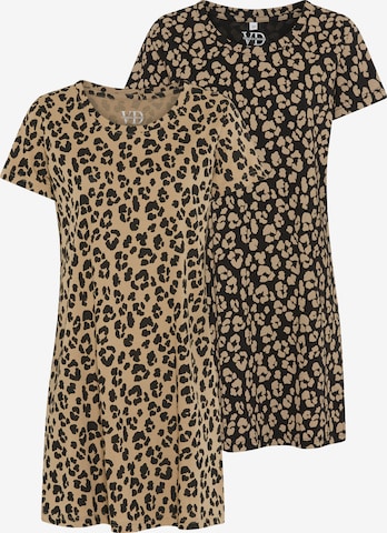 VIVANCE by LASCANA Yöpaita värissä beige: etupuoli