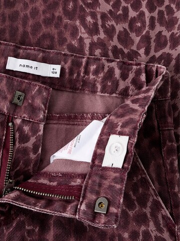Regular Pantalon NAME IT en rouge