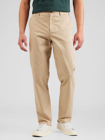 Les Deux Regular Chino Pants 'Jared' in Beige: front
